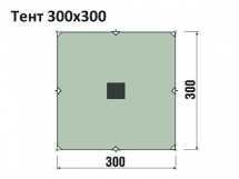 Тент RockLand 300x300