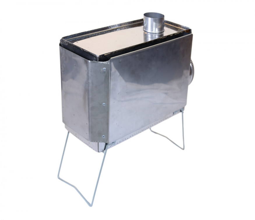 Печь походная Век Эконом-Стандарт туристическая, стационарный экран