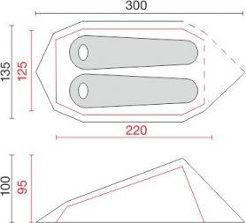 Палатка MINIMA 2 SL, CAMP