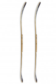 Лыжи Тайга/Охотник, дерево-пластик, длина 175 см, ширина 110 мм, с накладками