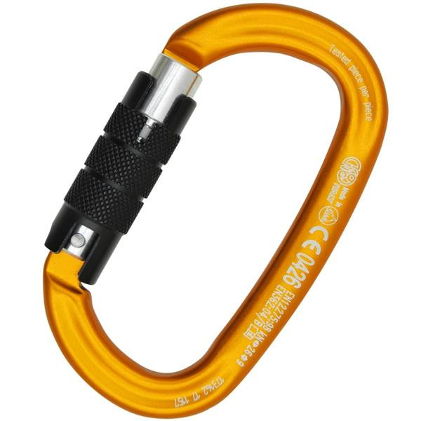 Карабин с автоматической муфтой Ovalone Alu Twist Lock, KONG