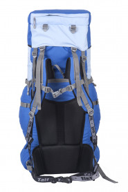 Рюкзак туристический Хальмер 1, с латами, синий-голубой, 65 л, ТАЙФ