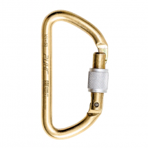 Карабин стальной увеличенный трапеция &amp;quot;keylock&amp;quot;, 50 кН, Ринг