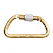 Карабин стальной увеличенный трапеция &amp;quot;keylock&amp;quot;, 50 кН, Ринг