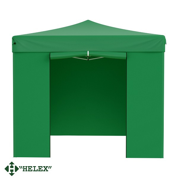 Тент-шатер Helex 24331 (раскладывается гармошкой), 3x3х3м полиэстер, зеленый