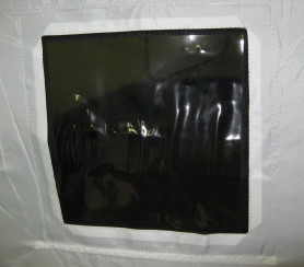 Палатка КУБ 4 (однослойная), 2,1x2,1 м, PU 1000, бело-синий