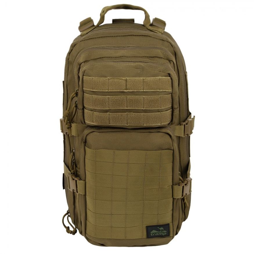 Рюкзак туристический Squad 35, песочный, Tramp