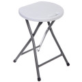 Табурет складной SJ-0052, 33*32*44 см. белый