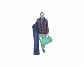 Торговая палатка Домик 2.5х1,9, каркас из трубы, диаметром 18 мм