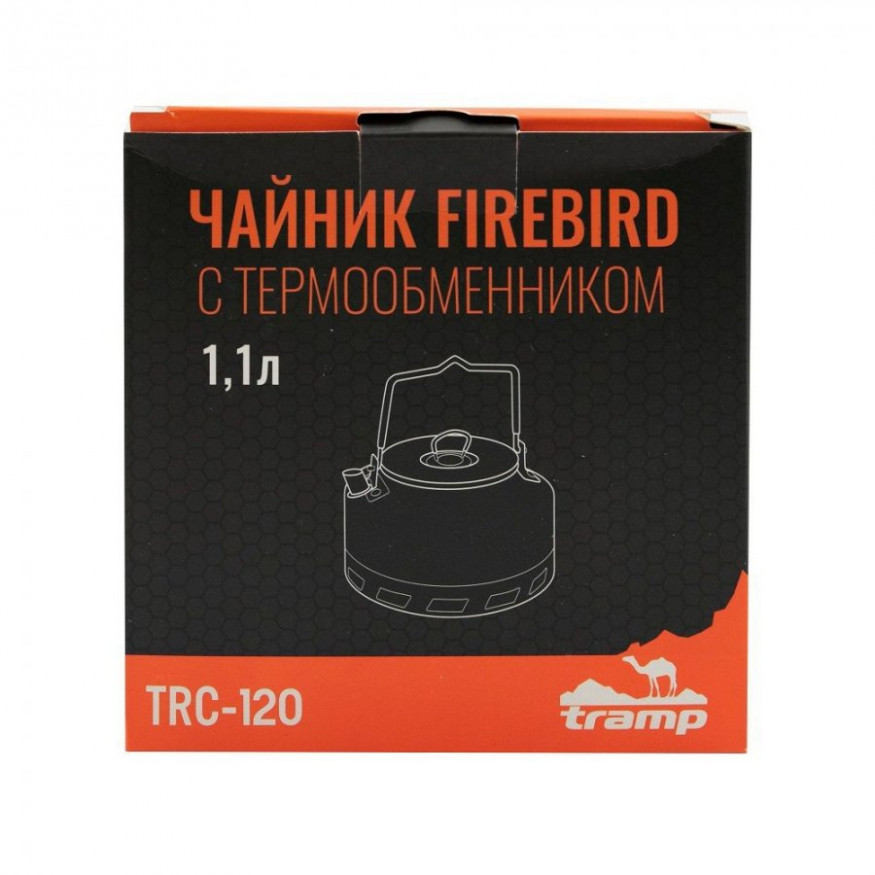 Чайник Firebird 1.1 л c теплообменником, Tramp